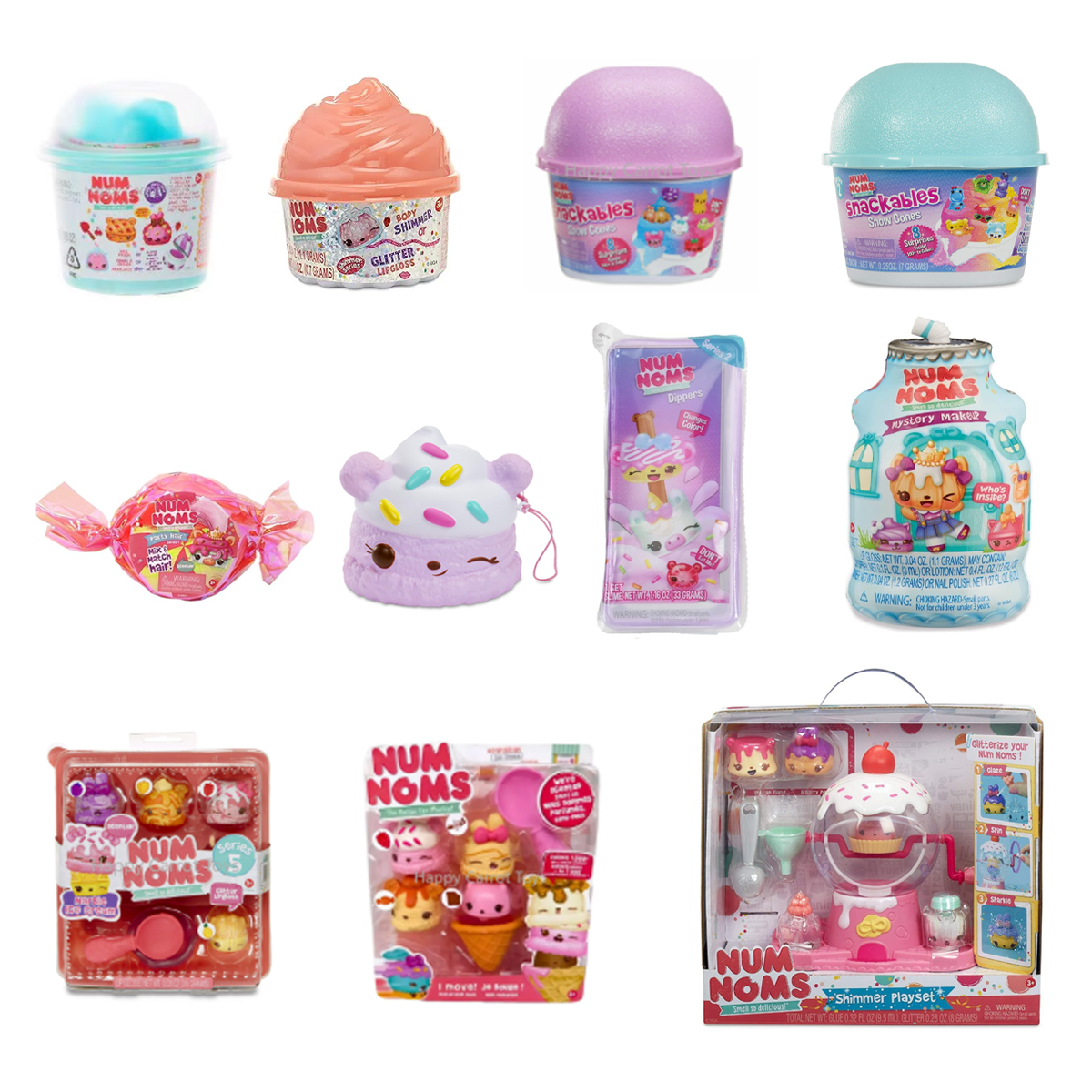 Vintage Collectible Marbles - Num Noms Smell So Delicious The
