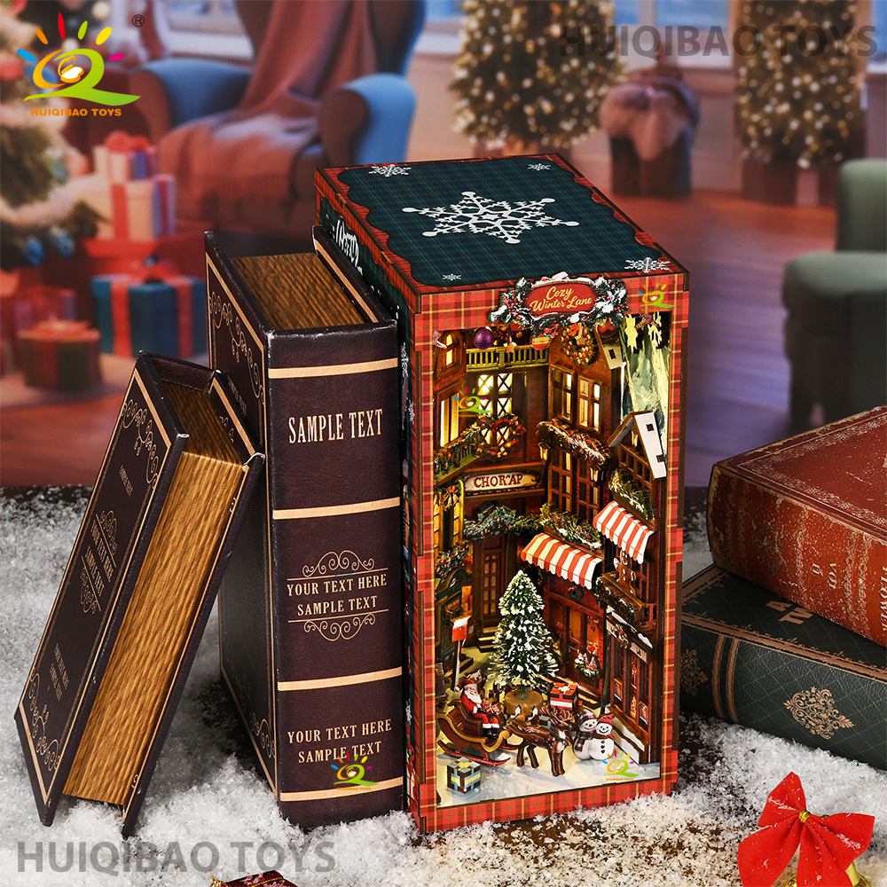 Vintage Collectible Toy Store - HUIQIBAO Christmas Corner Store DIY Desktop