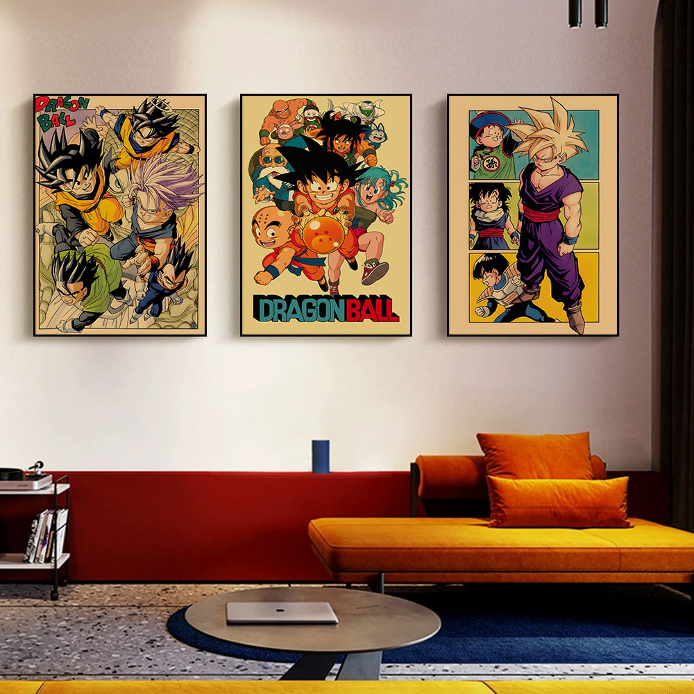 Vintage Toy Collector - Vintage Posters Dragon Ball Peripheral Anime