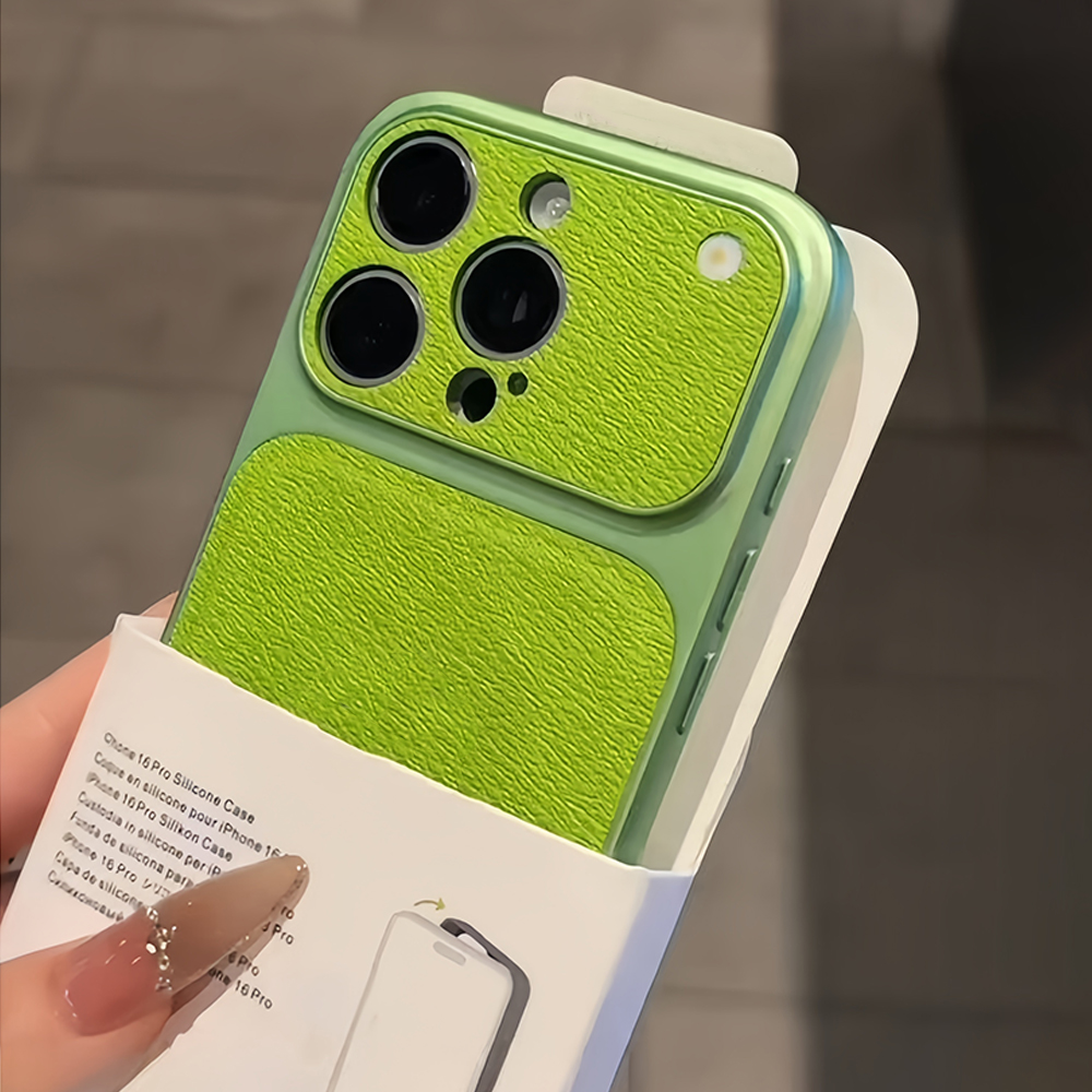 Camera Leather Case - Original Matte Leather Texture Phone Case