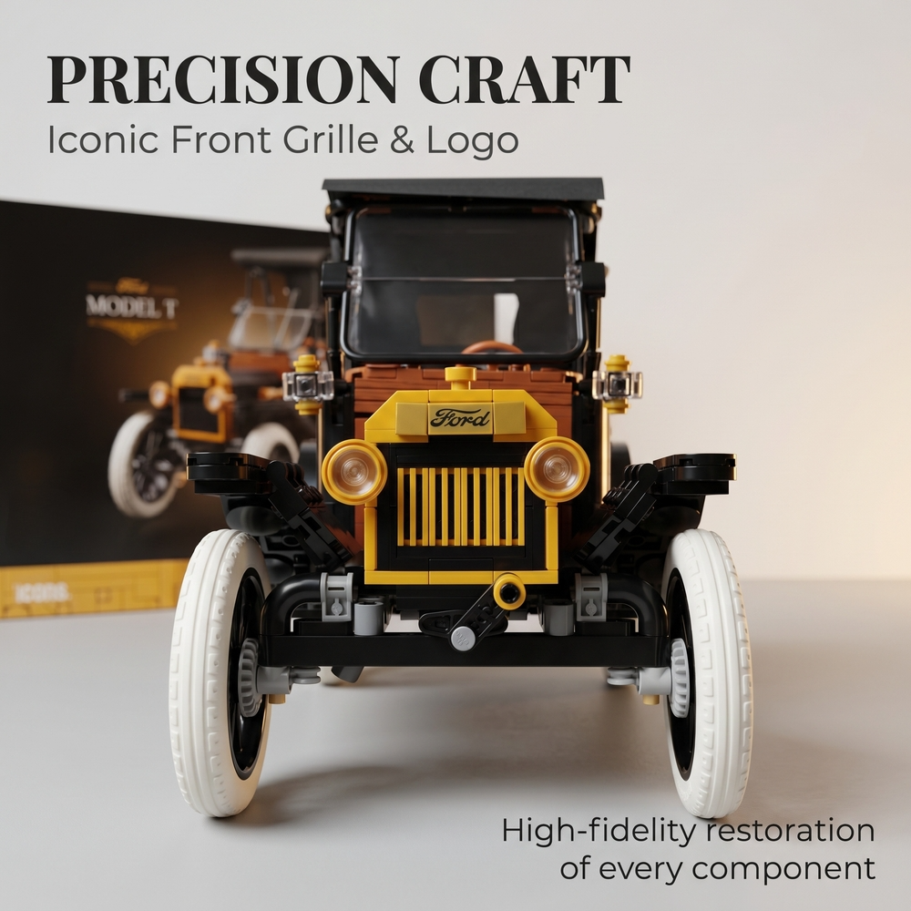 Vintage Toy Collector - Hot 1060pcs Vintage Model T Car