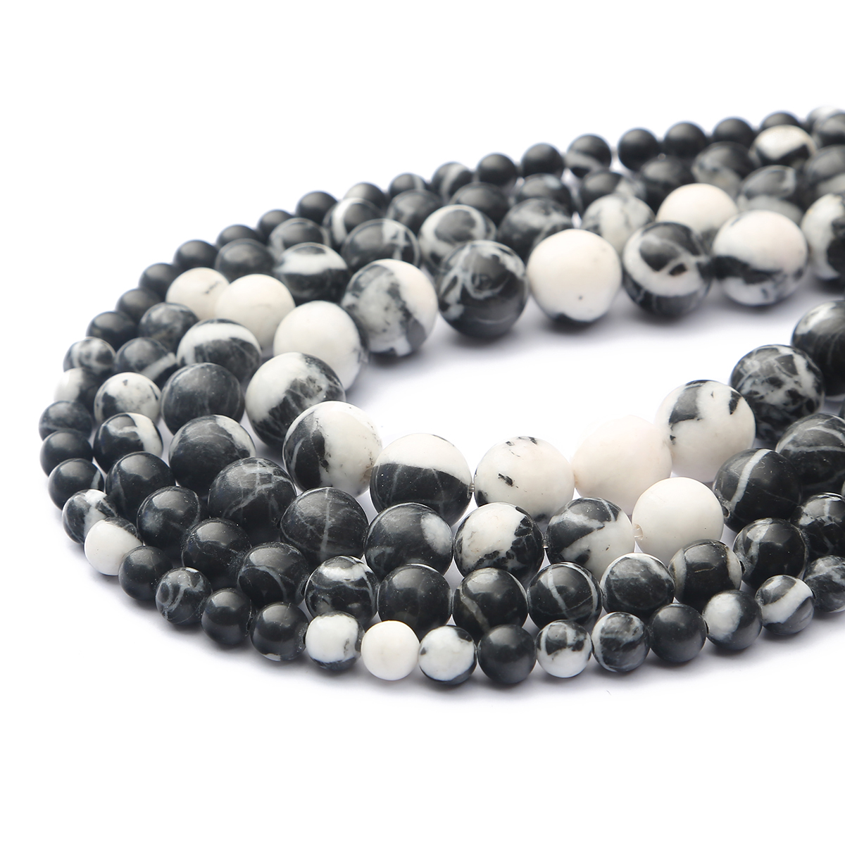 Natural Stone Black And White  – Vintage Collectible Marbles recenzja i cena