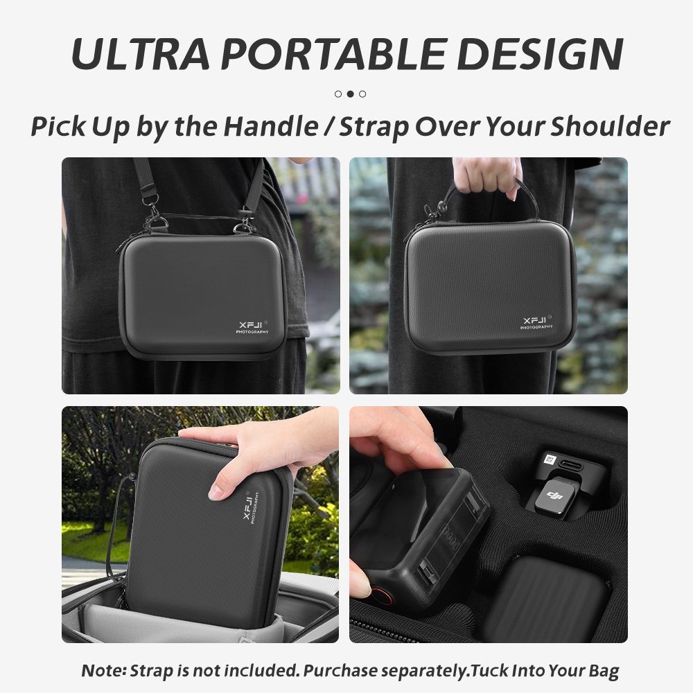 XFJI Storage Bag Case PU Leath – Camera Leather Case recenzja i cena