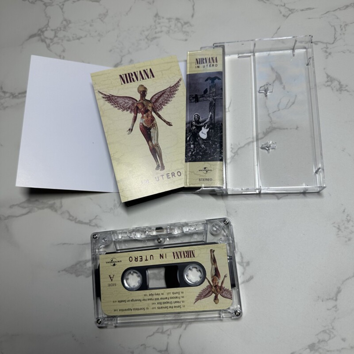 Nirvana in Utero Cassette Tape – Vintage And Collectible recenzja i cena