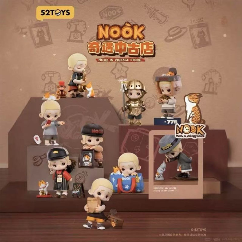 New 52TOYS Blind Box Nook In V – Vintage Collectible Toy Store recenzja i cena