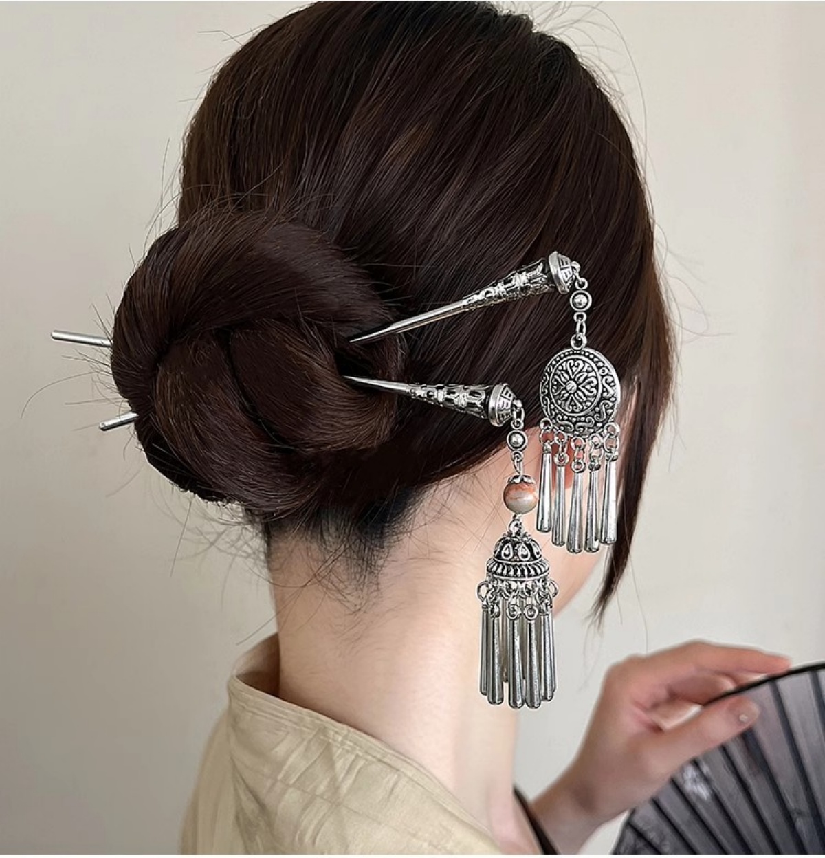 Elegant Women's Hairpin Antiqu – Vintage Collectibles For Sale recenzja i cena