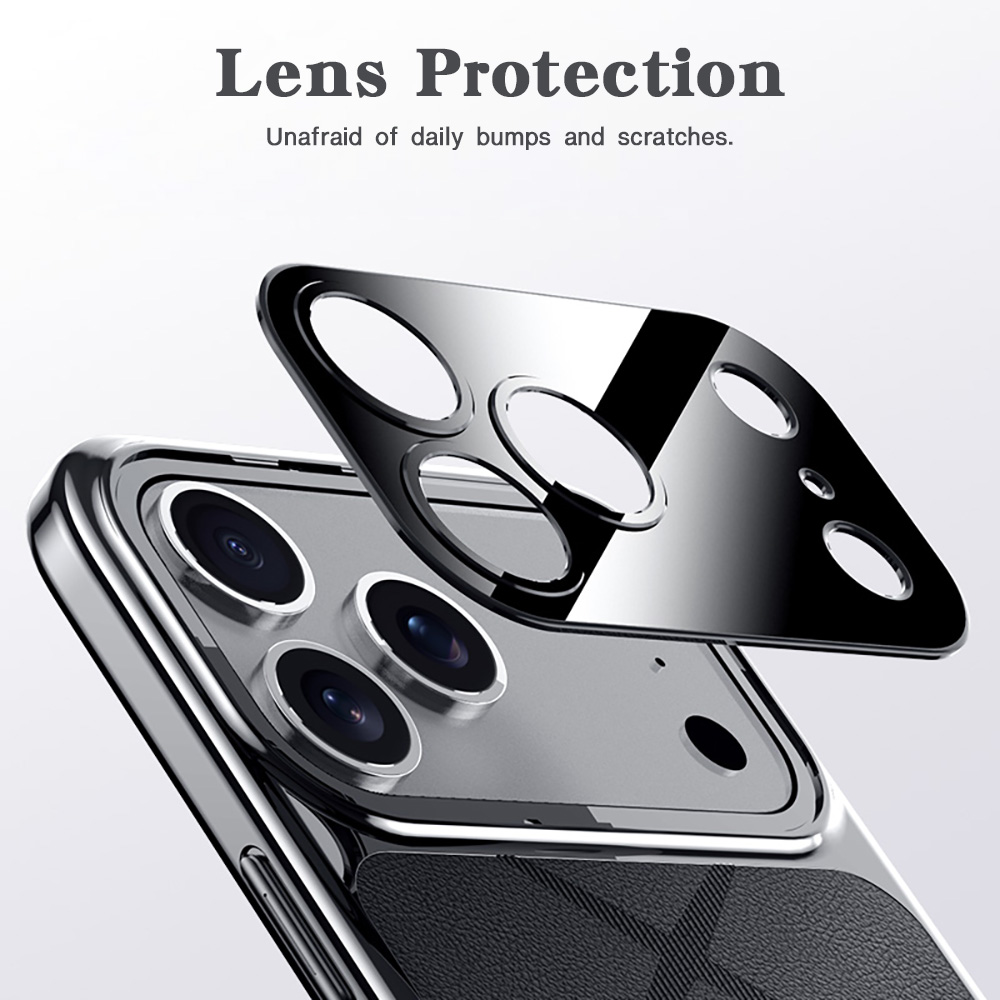 Frame Leather Plating For iPho – Camera Leather Case recenzja i cena