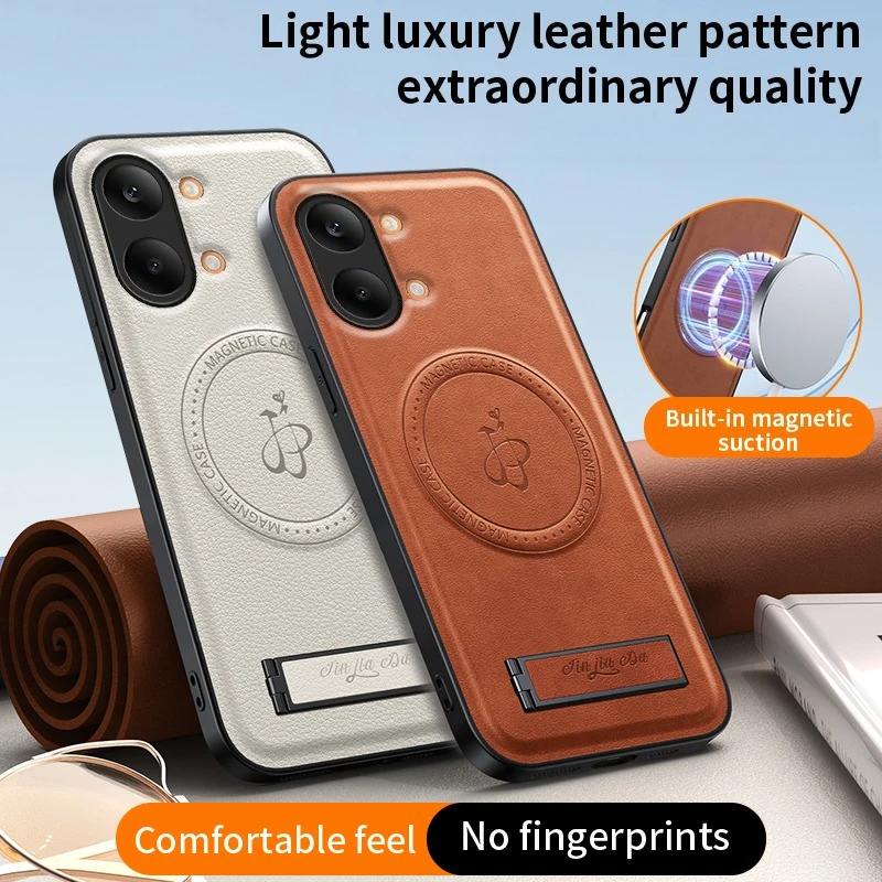 Luxury Leather Stand Phone Cas – Camera Leather Case recenzja i cena