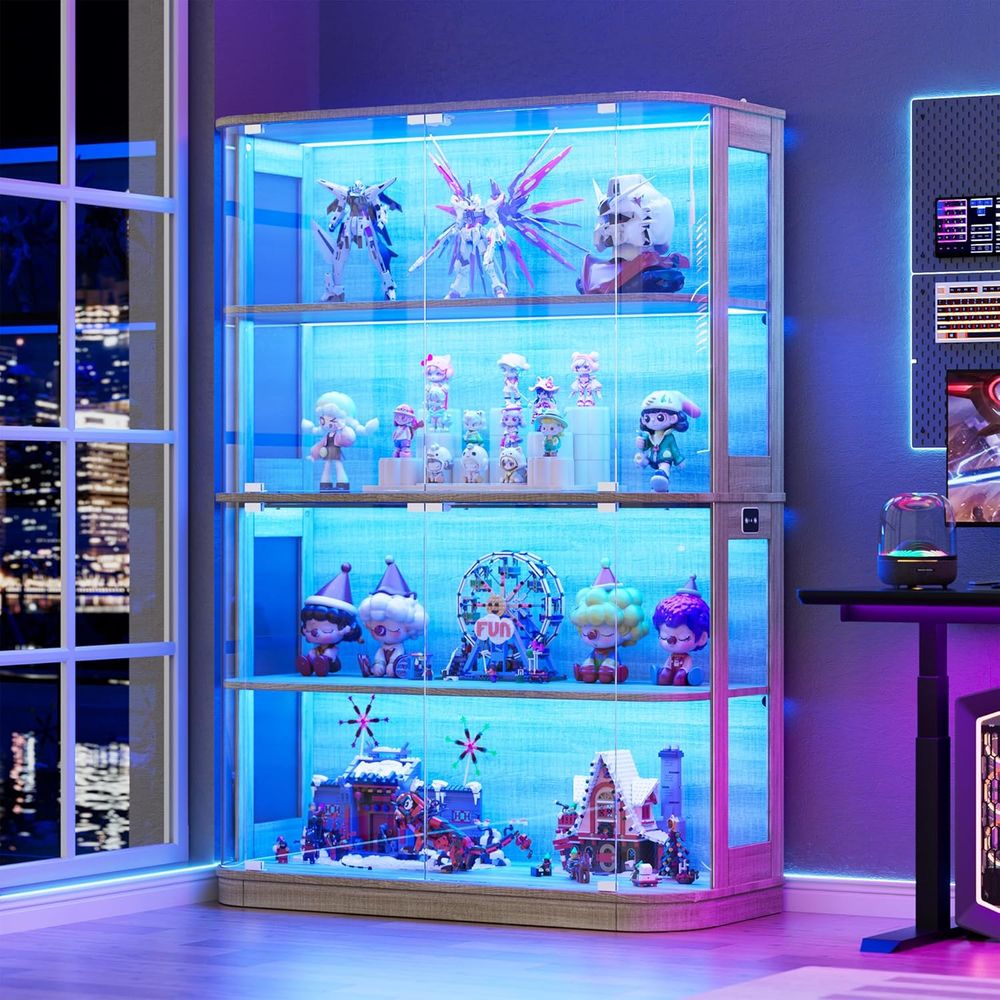 47.2 Glass-Door 4-Tier Display – Collectible Collection recenzja i cena
