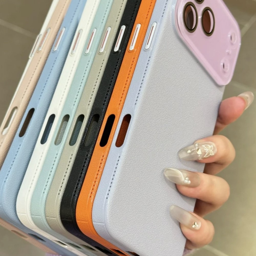 Luxury HD Hard Glass Camera Ca – Camera Leather Case recenzja i cena