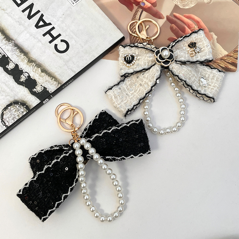 2026 Women's Cloth Bowknot Key – Vintage Collectible Jewelry recenzja i cena