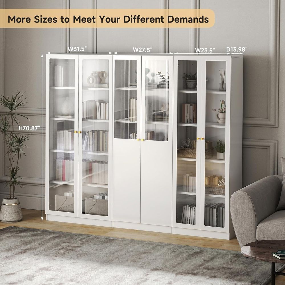 70.87 Tall Metal Bookshelf, 5- – Collectible Collection recenzja i cena