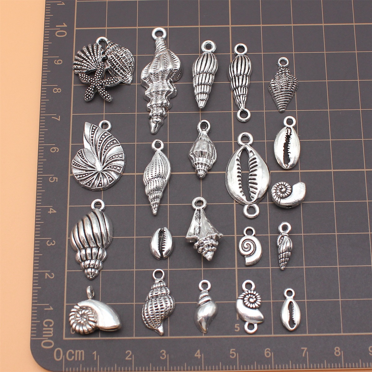 21pcs Antique Silver Color Con – Vintage Collectible Jewelry recenzja i cena