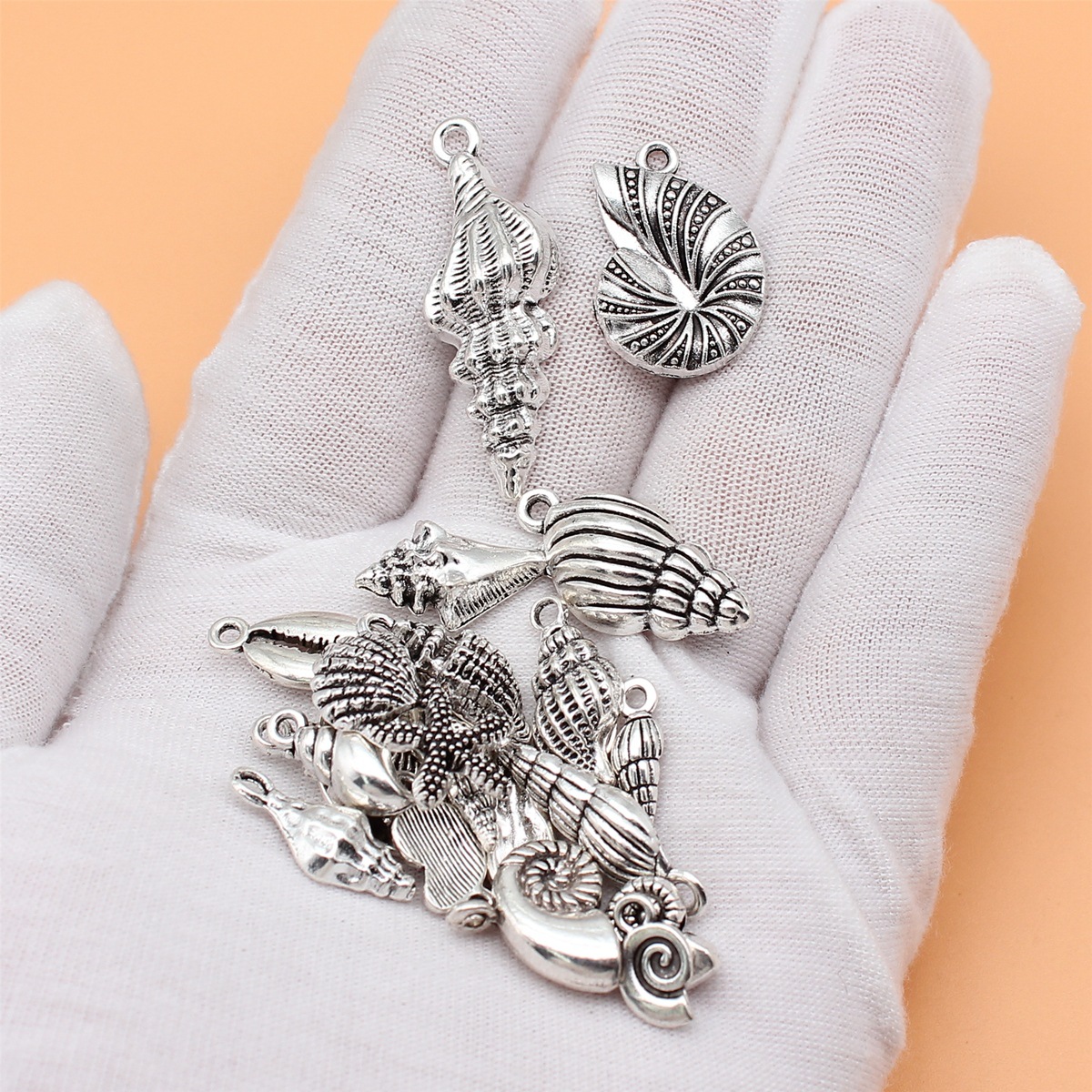 21pcs Antique Silver Color Con – Vintage Collectible Jewelry recenzja i cena