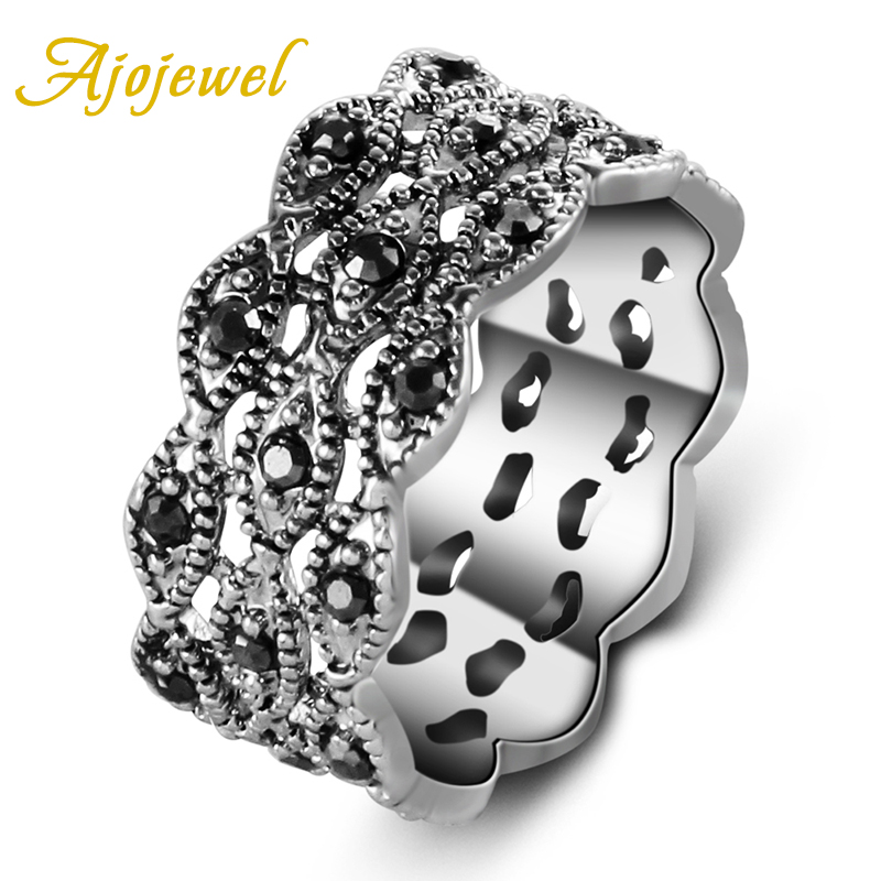 Ajojewel 3 Layer Rhinestone Ri – Vintage Items Collection recenzja i cena