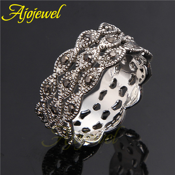 Ajojewel 3 Layer Rhinestone Ri – Vintage Items Collection recenzja i cena