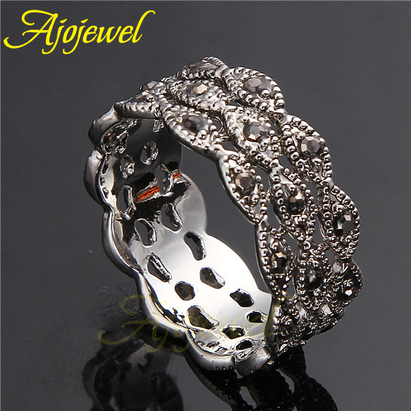 Ajojewel 3 Layer Rhinestone Ri – Vintage Items Collection recenzja i cena