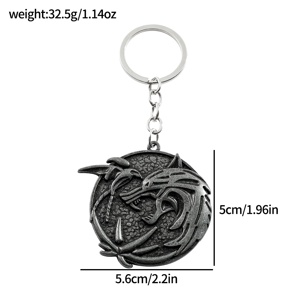 Vintage Wolf Head Keychain Gam – Vintage Items recenzja i cena