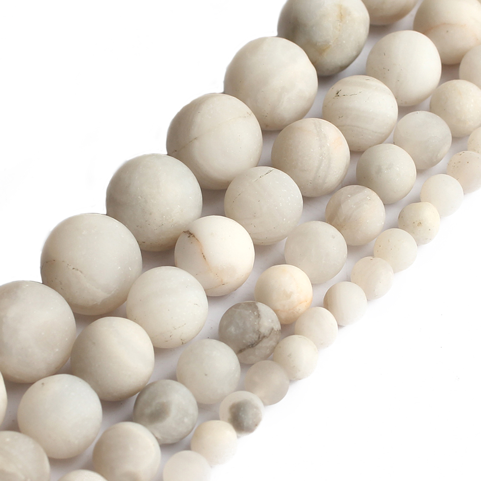 Natural Matte White Chrysocoll – Vintage Collectible Marbles recenzja i cena