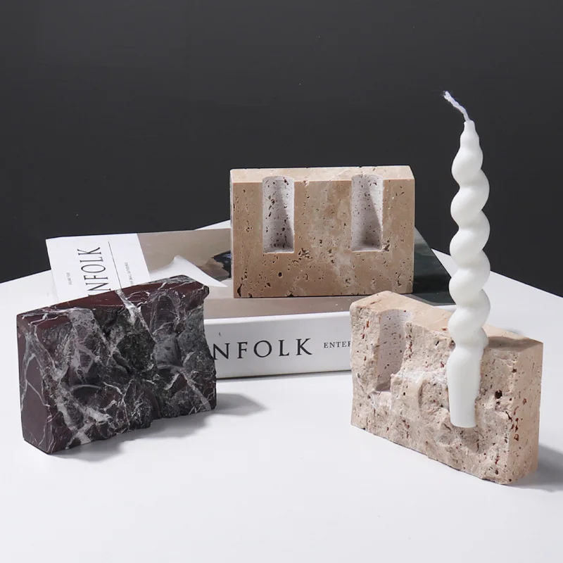 Natural Marble Stone Candle Ho – Vintage Collectible Marbles recenzja i cena
