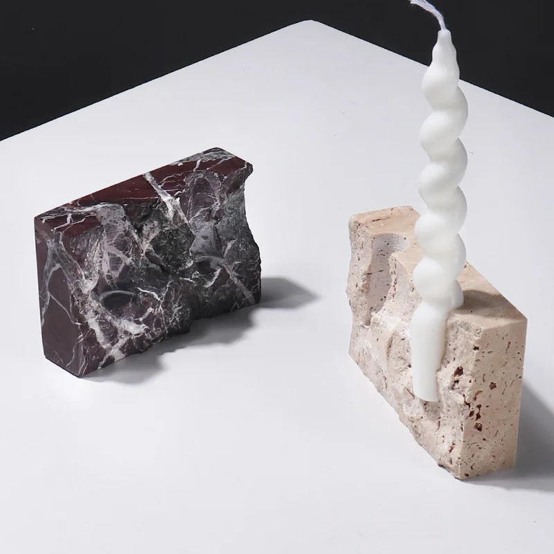 Natural Marble Stone Candle Ho – Vintage Collectible Marbles recenzja i cena