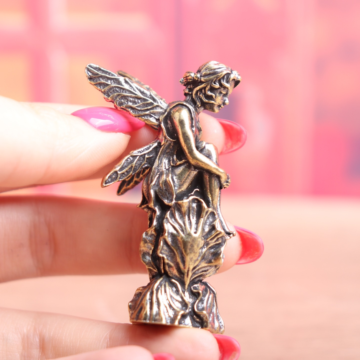 Vintage Brass Fairy Figurine F – Vintage Fairy Figurines Collectible recenzja i cena