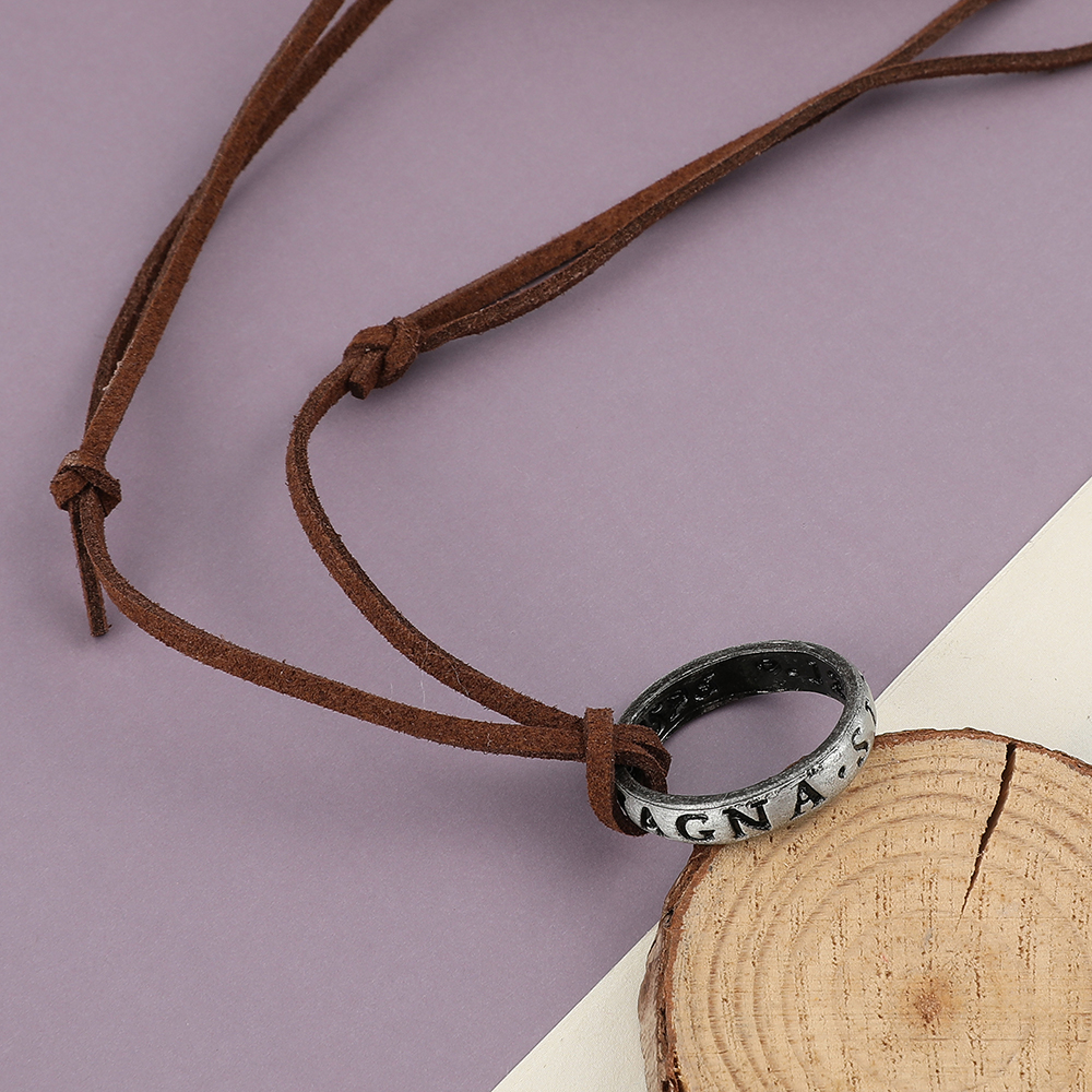 Game Anime Leather Chain Ring  – Vintage Items recenzja i cena