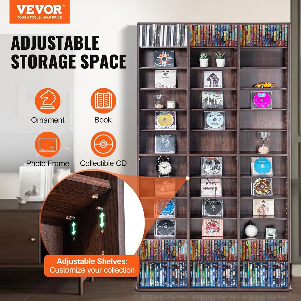Compact Adjustable Media Stora – Collectible Collection recenzja i cena