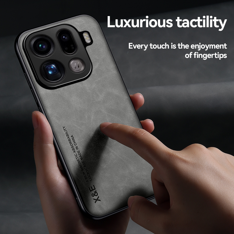 For OPPO Find X9 Pro X9 X8 X6  – Camera Leather Case recenzja i cena