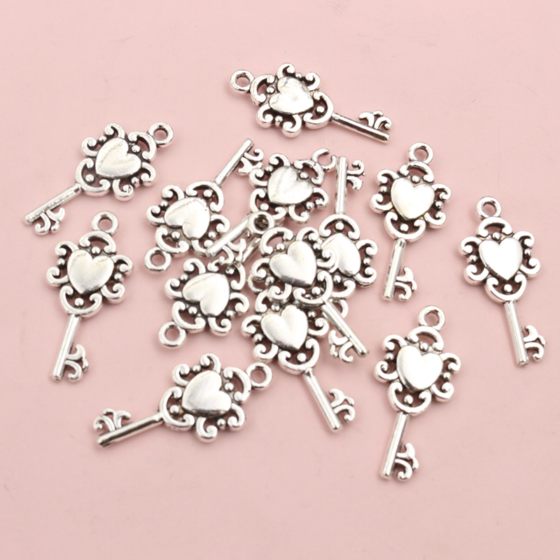 50pcs Vintage Small Key Charms – Vintage Collectibles For Sale recenzja i cena