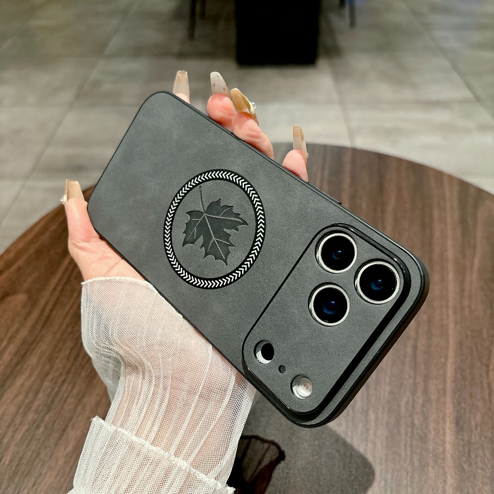Magnetic Leather Case for iPho – Camera Leather Case recenzja i cena