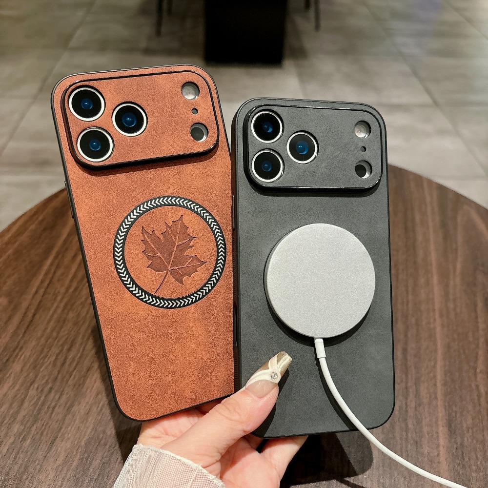Magnetic Leather Case for iPho – Camera Leather Case recenzja i cena