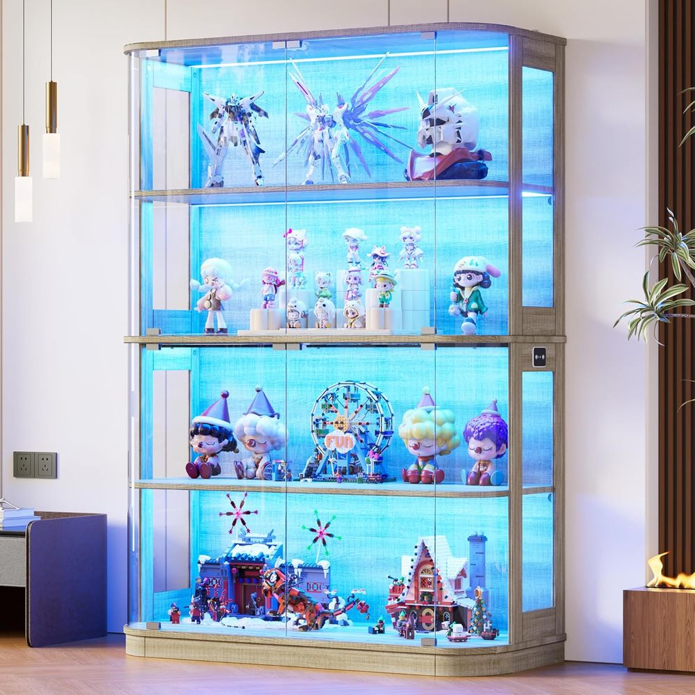 47.2 Glass-Door 4-Tier Display – Collectible Collection recenzja i cena