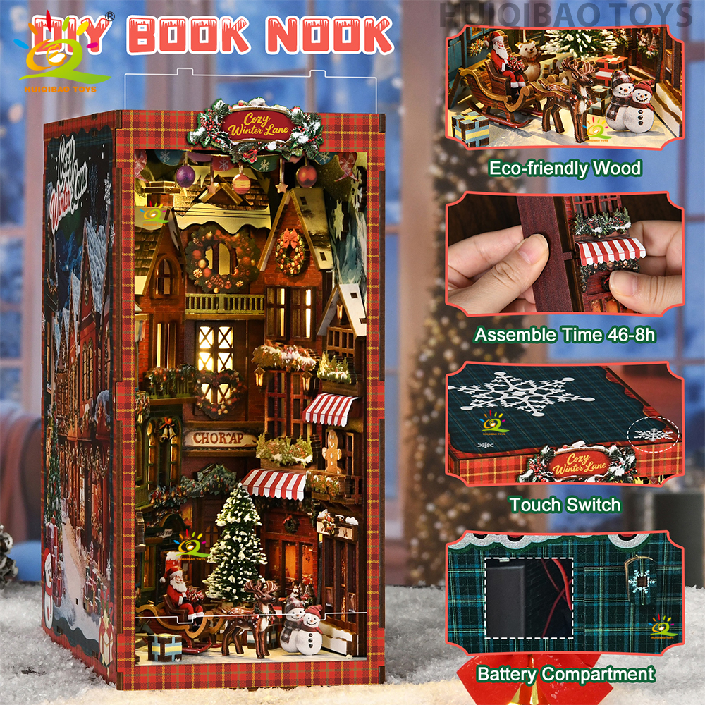 HUIQIBAO Christmas Corner Stor – Vintage Collectible Toy Store recenzja i cena
