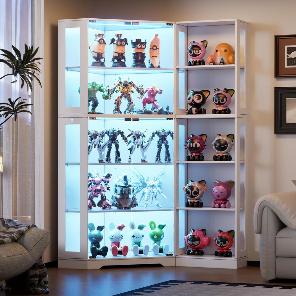 White LED-Illuminated Glass Di – Collectible Collection recenzja i cena