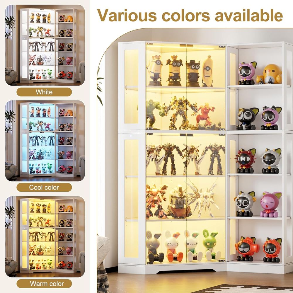 White LED-Illuminated Glass Di – Collectible Collection recenzja i cena
