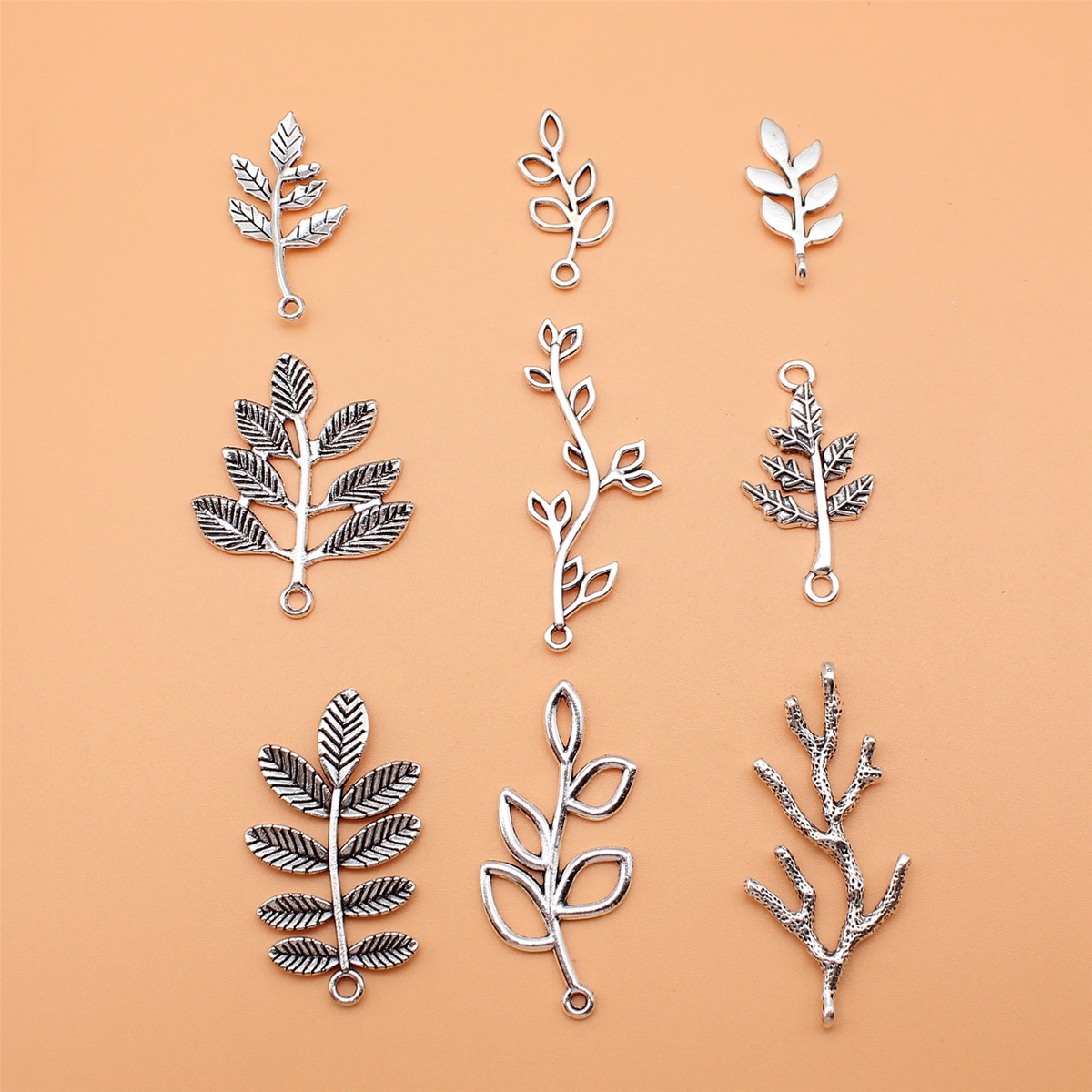 9pcs Antique Silver Color Bran – Vintage Collectible Jewelry recenzja i cena