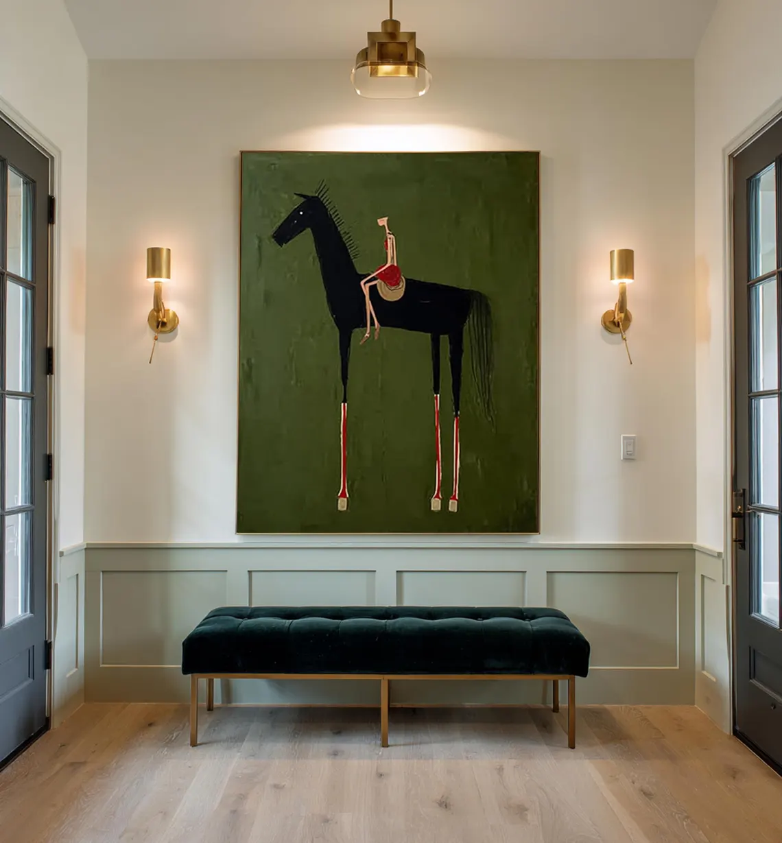 horse art Neutral Home Decorpa – Vintage Toy Collector recenzja i cena