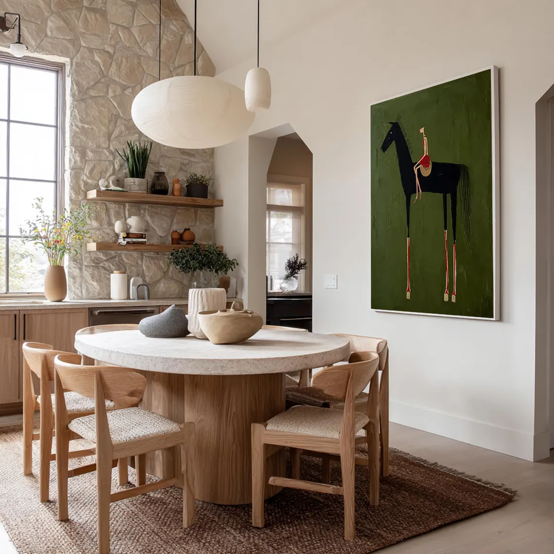 horse art Neutral Home Decorpa – Vintage Toy Collector recenzja i cena