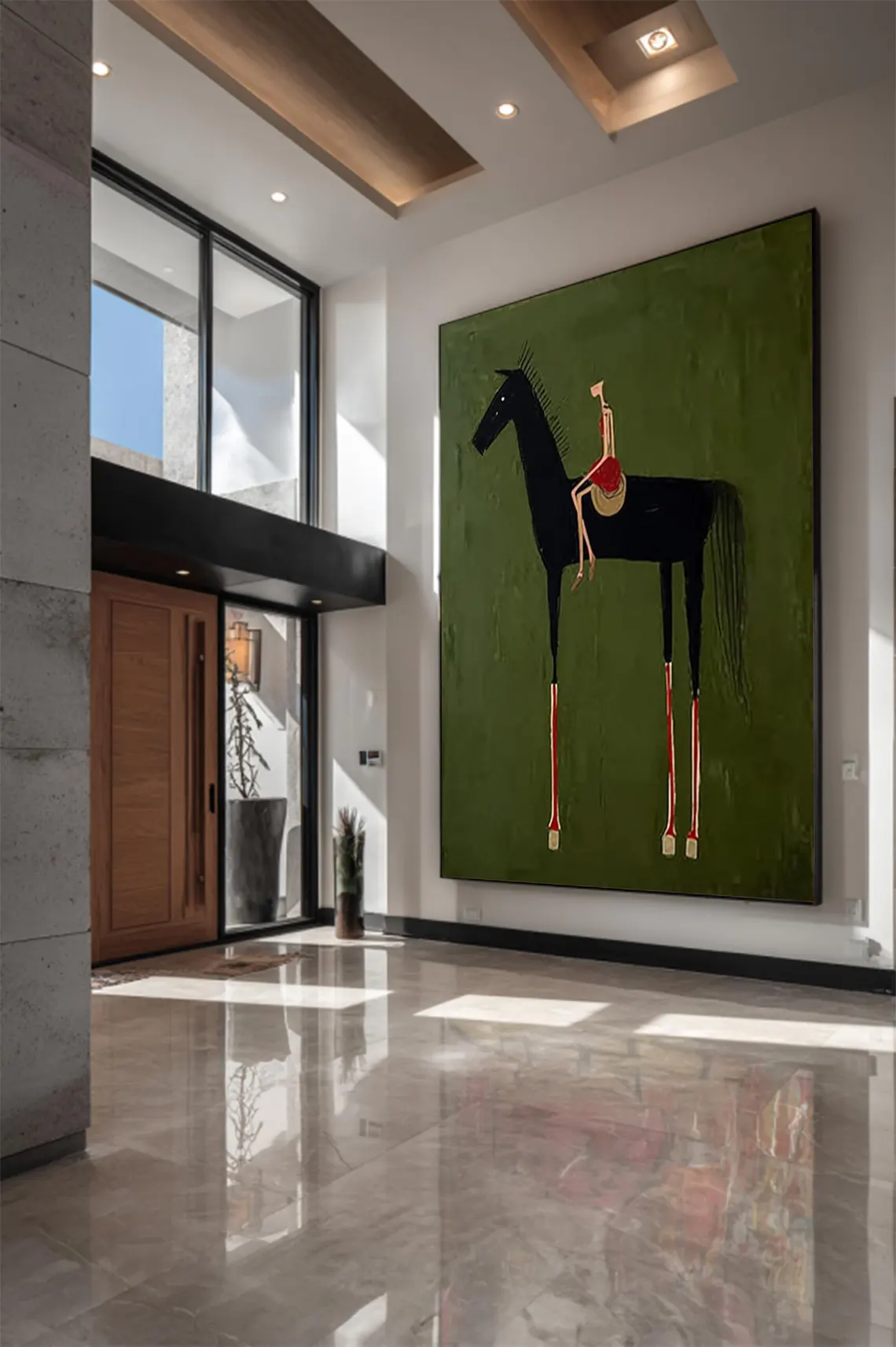 horse art Neutral Home Decorpa – Vintage Toy Collector recenzja i cena