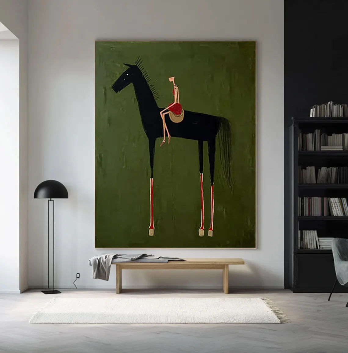 horse art Neutral Home Decorpa – Vintage Toy Collector recenzja i cena