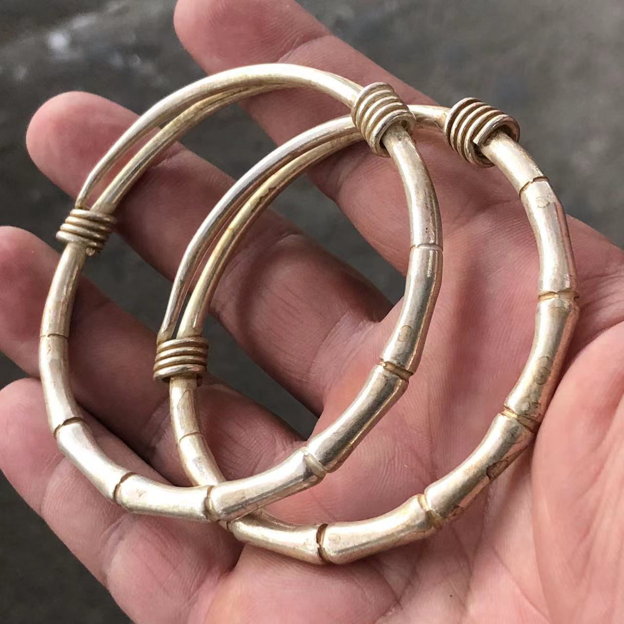 Vintage White Copper Plated Si – Vintage Collectible Jewelry recenzja i cena