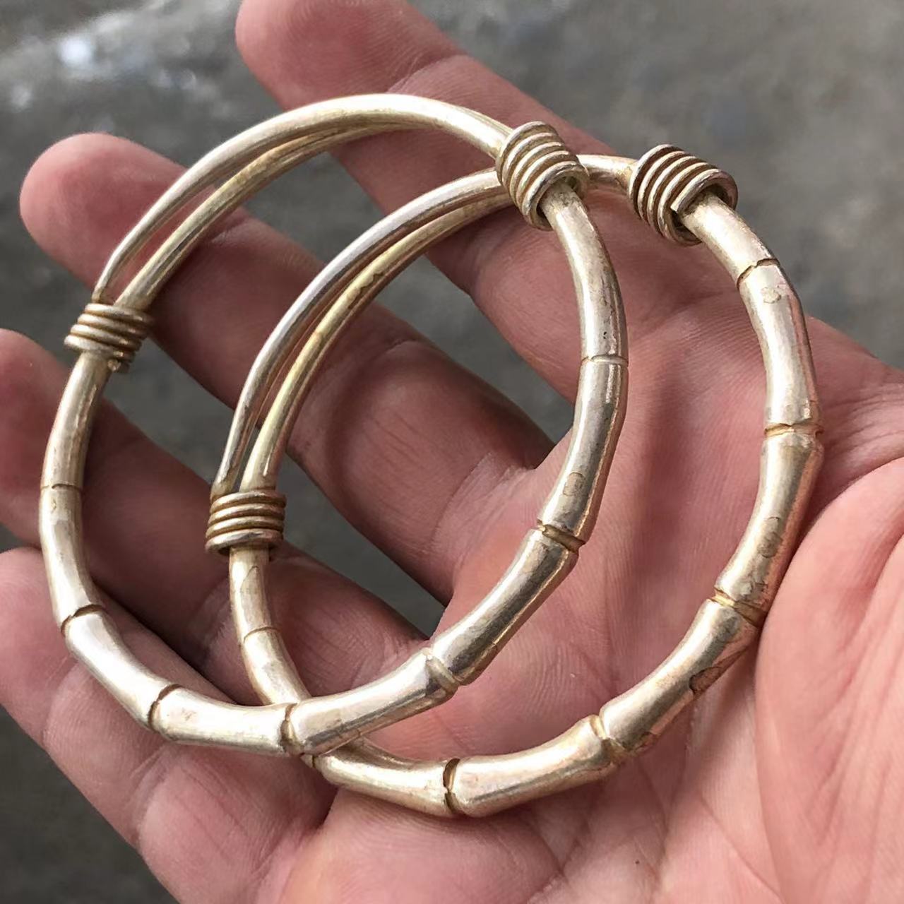 Vintage White Copper Plated Si – Vintage Collectible Jewelry recenzja i cena