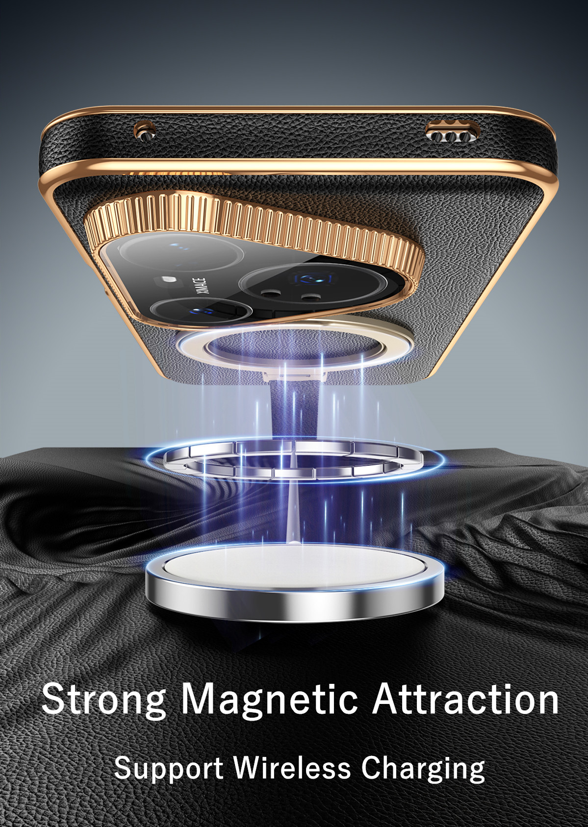 Hand Strap 360 Magnetic Alloy  – Camera Leather Case recenzja i cena