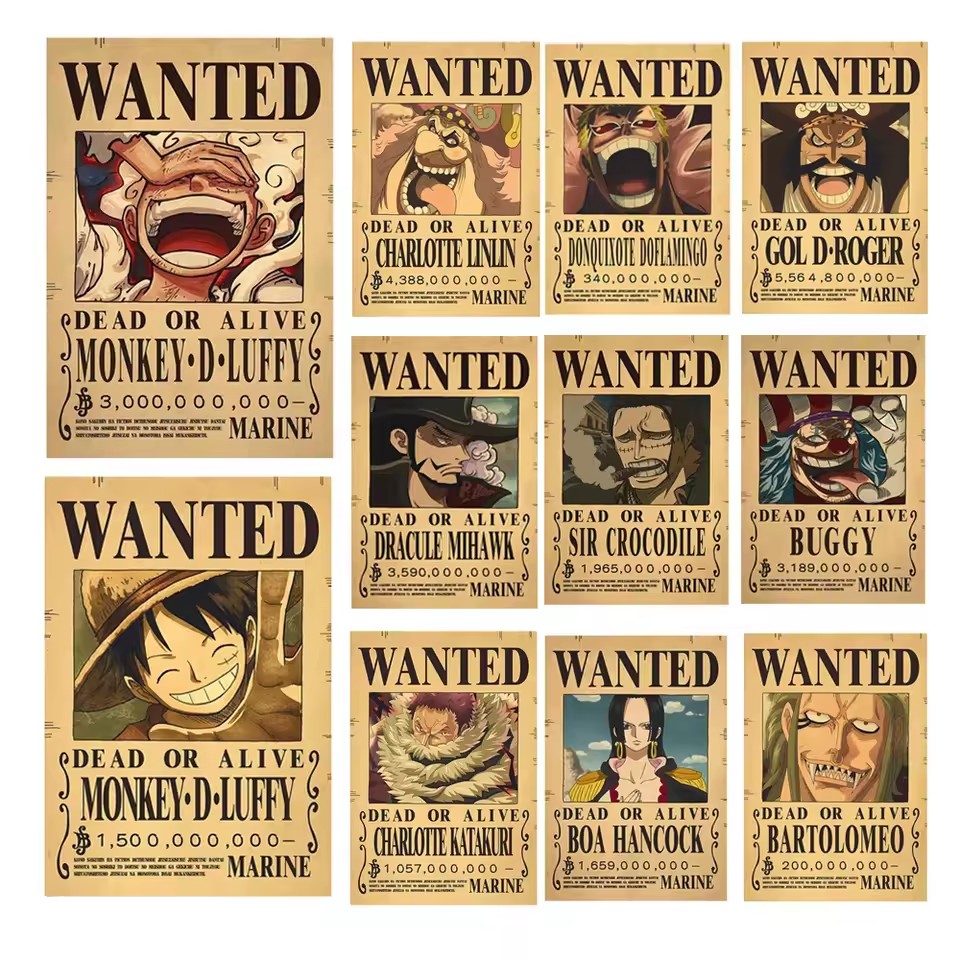 Anime One Piece Bounty Wanted  – Vintage Toy Collector recenzja i cena