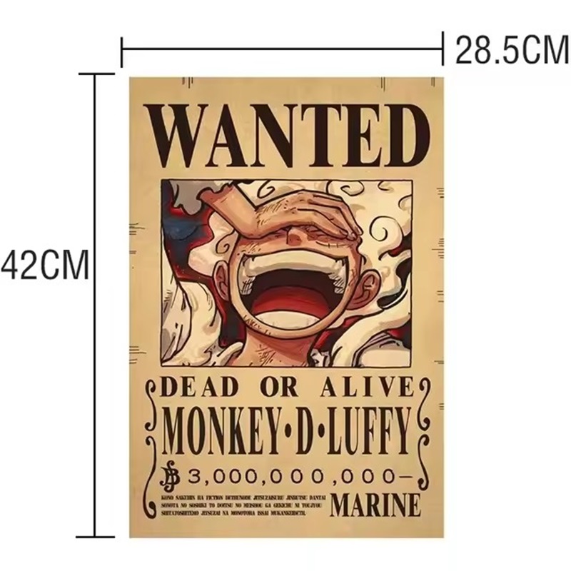 Anime One Piece Bounty Wanted  – Vintage Toy Collector recenzja i cena