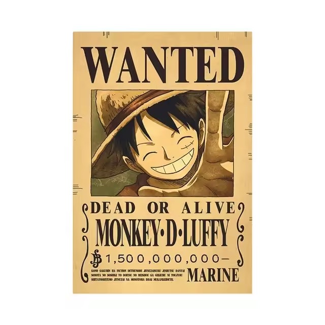 Anime One Piece Bounty Wanted  – Vintage Toy Collector recenzja i cena