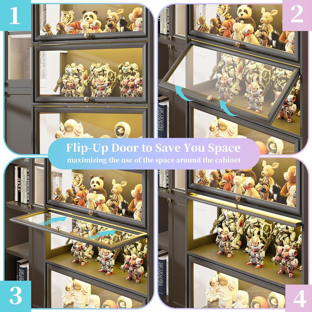 5-Tier Acrylic Glass Display C – Collectible Collection recenzja i cena