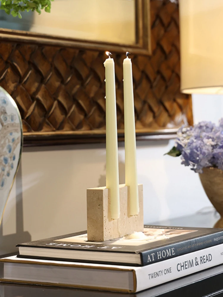 2 Holes Marble Candlestick Hol – Vintage Collectible Marbles recenzja i cena