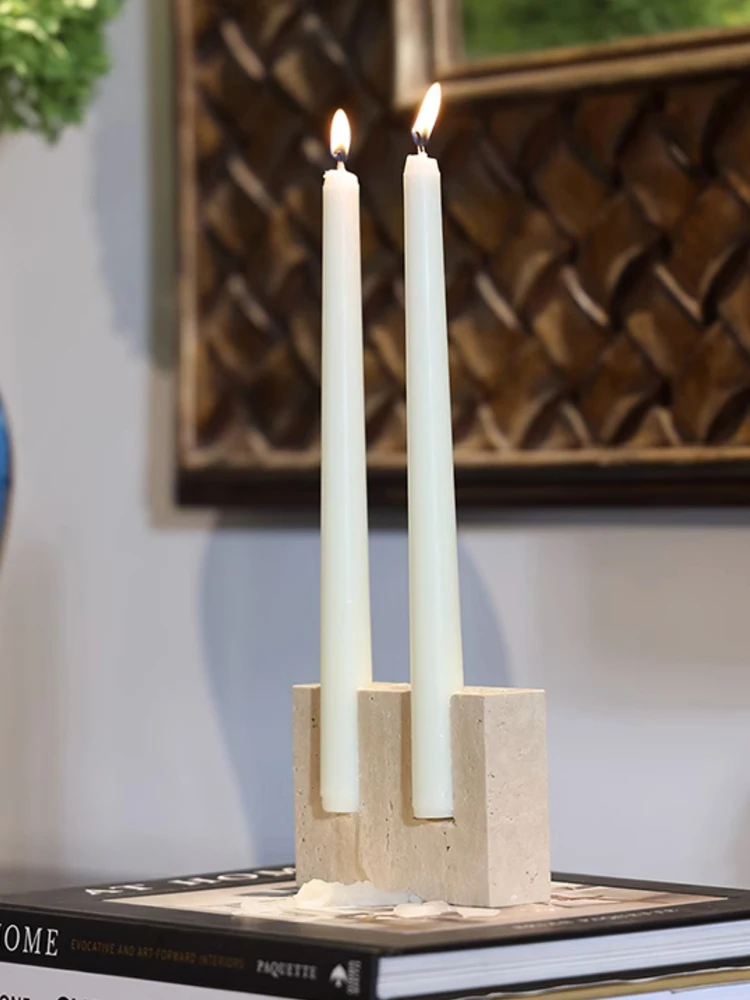 2 Holes Marble Candlestick Hol – Vintage Collectible Marbles recenzja i cena